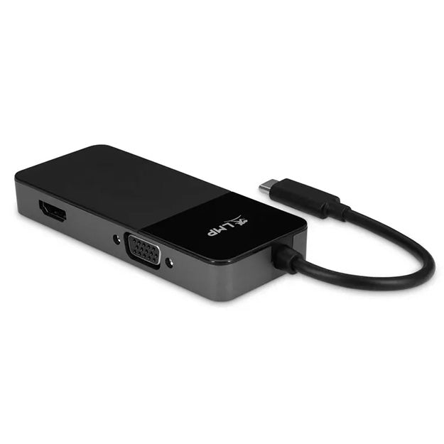 LMP USB-C Dual HDMI & VGA Adapter For Apple M1/M2 Devices - Black