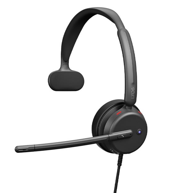 EPOS Impact 430T MONO Single Sided On-Ear Wired Headphones - Black