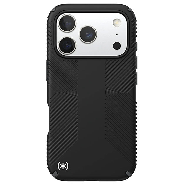 Speck Presidio2 Grip Case With MagSafe For iPhone 17 PRO - Black/Slate Grey