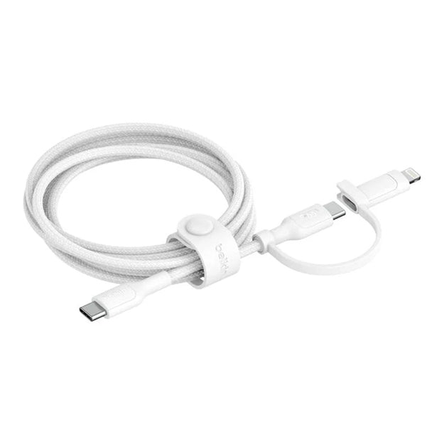 Belkin BoostCharge Pro 2-in-1 Type-C With Lightning Connector USB 1.5m Cable