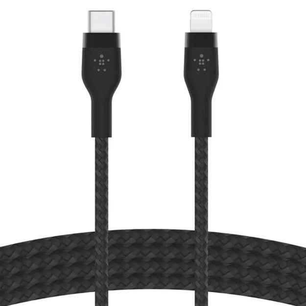 Belkin 2m BoostCharge Pro Flex USB-C To Lightning Cable - Black