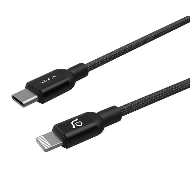 Adam Elements PeAk II C200B 200cm MFi USB-C To Lightning Cable - Black