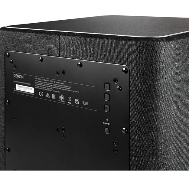 Denon Home Wireless Subwoofer With HEOS Built-in - Black (Unboxed Deal)