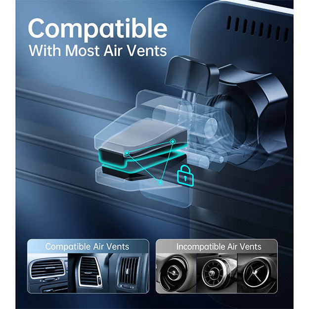 Choetech Magnetic Wireless Car Charger T200-F 15W - Black