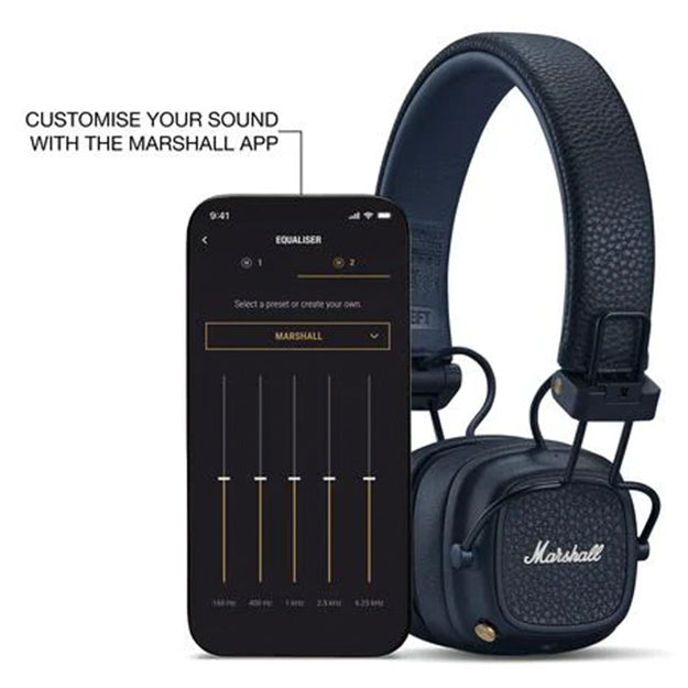 Marshall Major V Bluetooth Wireless On-Ear Headphones With Wireless Charging