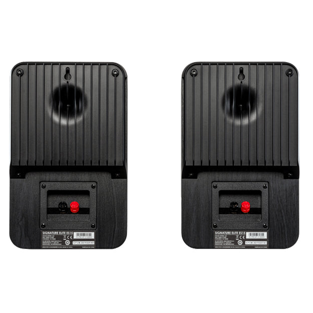 Polk Signature Elite ES15 High Quality Compact Bookshelf Speakers - Black