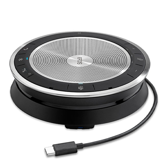 EPOS Expand 30T Portable Wireless Bluetooth Speakerphone - Black/Silver