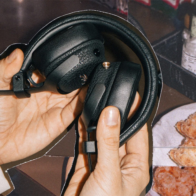 Marshall Milton Bluetooth On-Ear ANC Headphones - Black