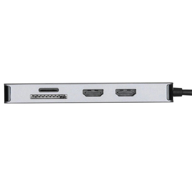 Targus USB-C Dual HDMI 4K Docking Station With 100W PD Pass-Thru - Grey