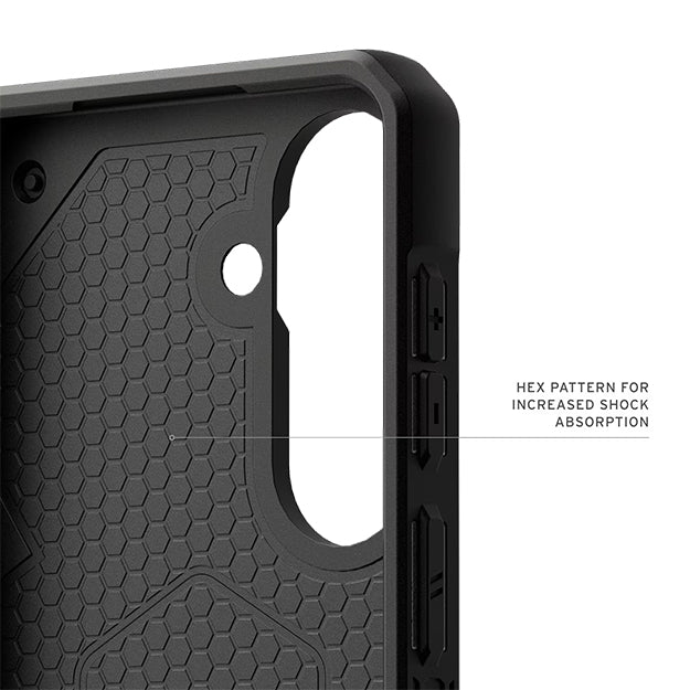 UAG Monarch Pro Rugged Case For Samsung Galaxy S26 - Carbon Fiber