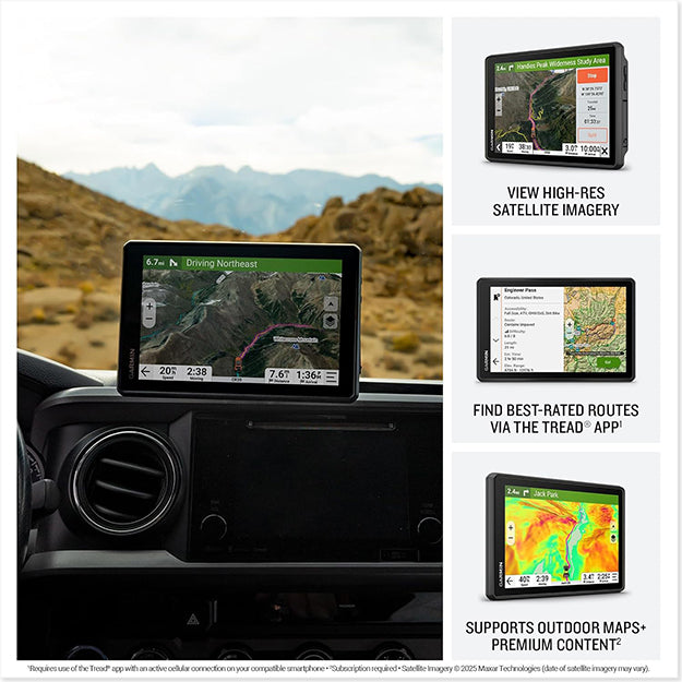 Garmin Tread 2 Overland Edition 8" All-Terrain GPS Navigator - Black
