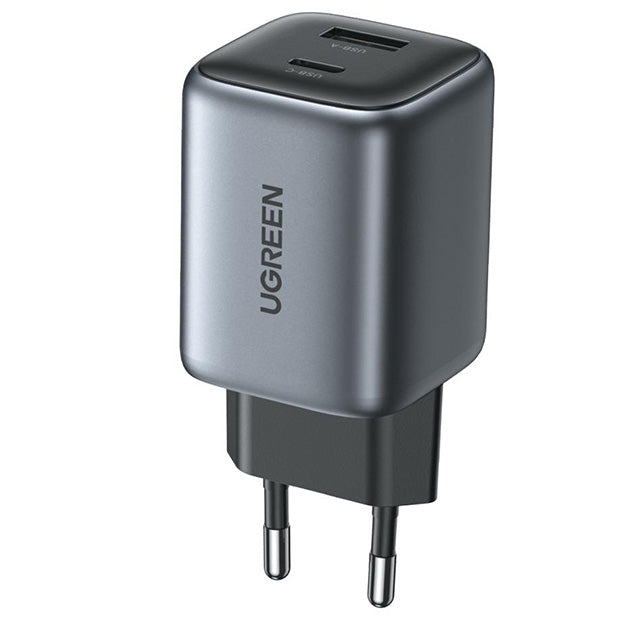 UGreen Nexode 35W Wall Charger + UGreen 60W Fast Charging USB-C Cable - Black