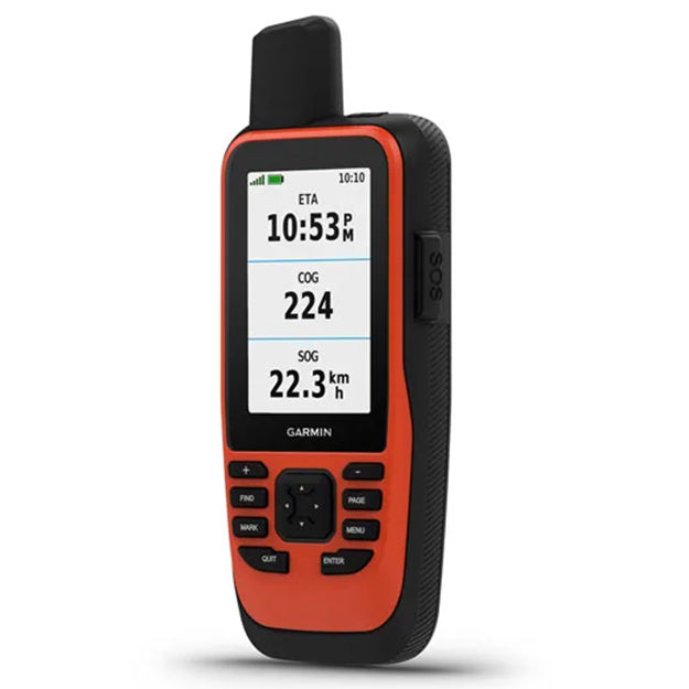 Garmin GPSMAP 86i Marine Handheld With inReach Capabilities - Black & Red