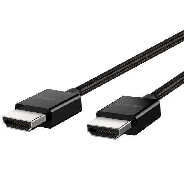 Belkin 8K Ultra High Speed HDMI 2.1 Braided Cable - Black