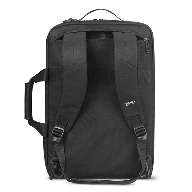 Solo New York GRV702 Highpass Hybrid Backpack / Briefcase For 15.6"Laptops - Black