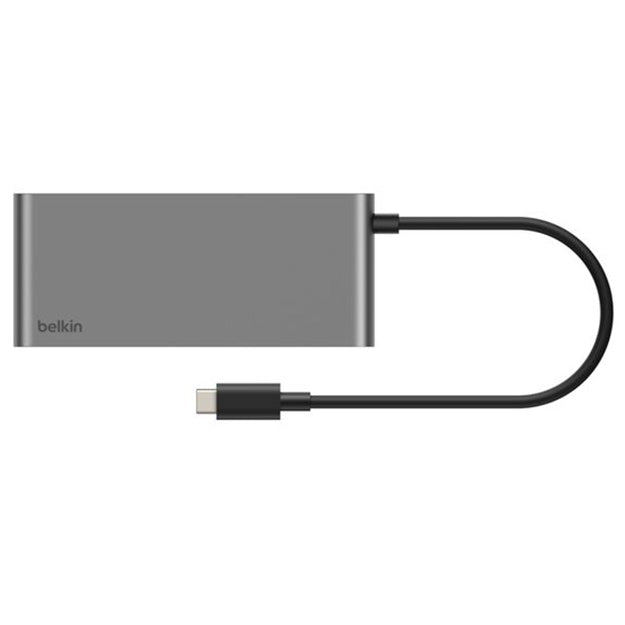 Belkin Connect 8-Port 100W USB-C Hub With 2.5Gb Ethernet - Black