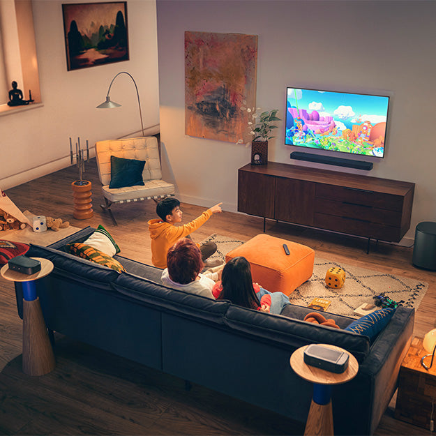 JBL BAR 1000MK2 7.1.4 Channel Soundbar With Detachable Wireless Surround Speakers & 10” Subwoofer - Black