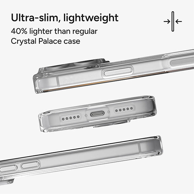 Zagg Crystal Palace Lite Case For Apple iPhone 18 PRO MAX / 17 PRO MAX - Clear