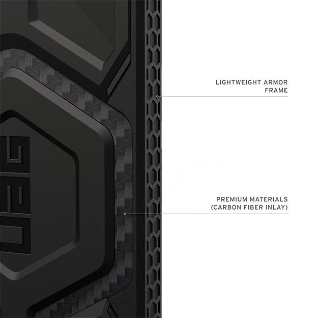 UAG Monarch Pro Rugged Case For Samsung Galaxy S26 - Carbon Fiber