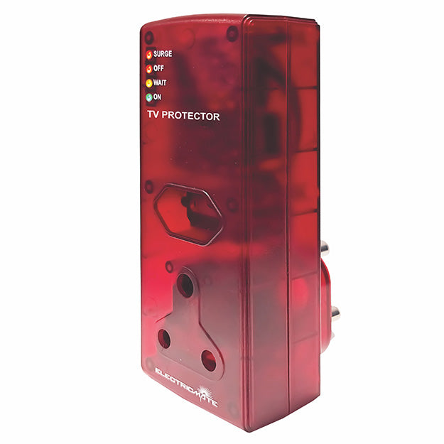 ElectricMate High Level TV Safe Protector Adapter - Red