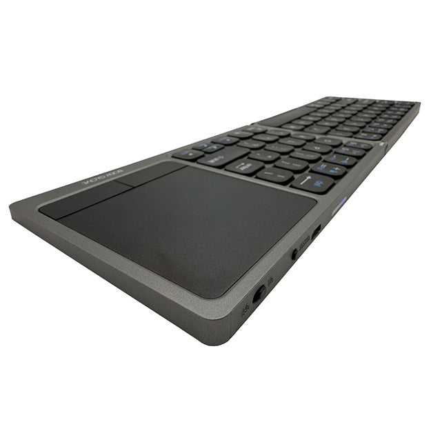 Body Glove Wireless Folding Hinge Keyboard With Touchpad – Black