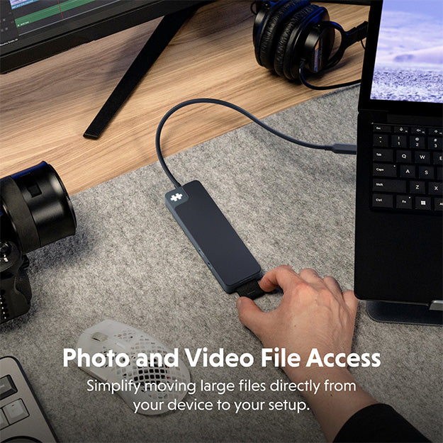 HyperDrive Flex 9 Port USB-C Dock - Black