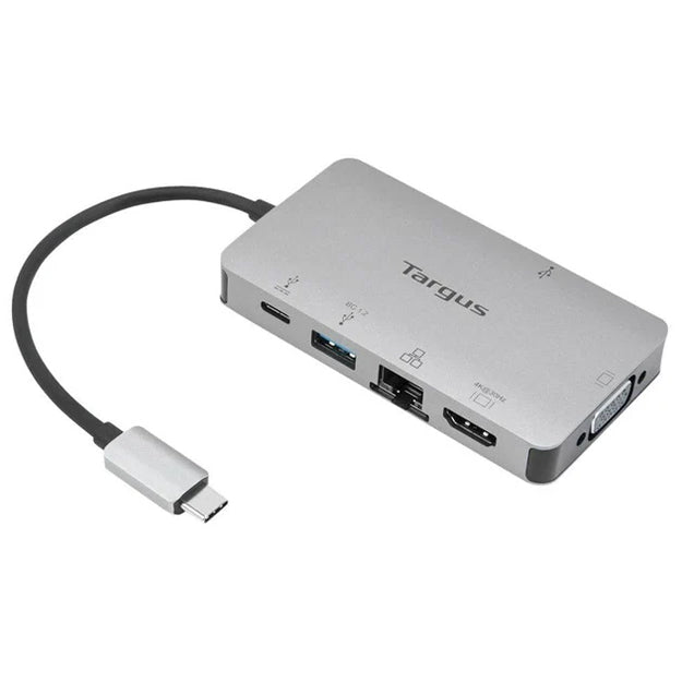 Targus USB-C 4K HDMI/VGA Docking Station With 100W PD - Silver