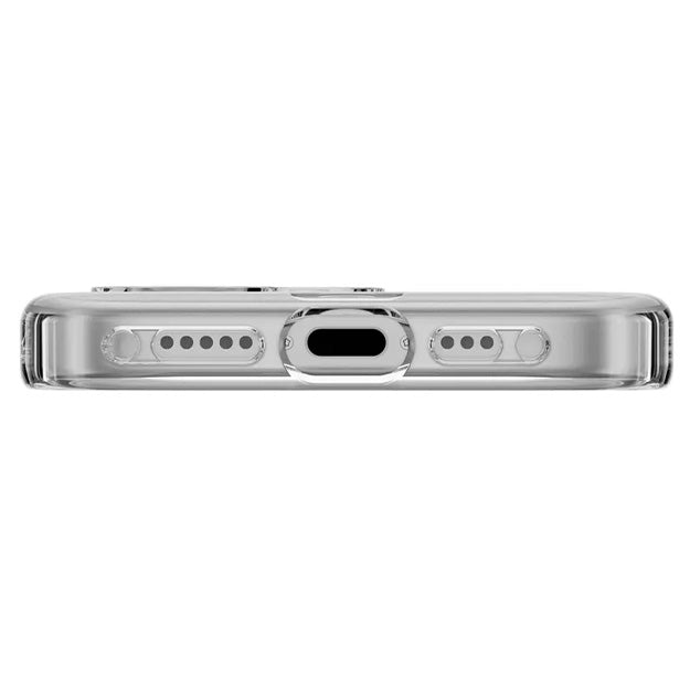 SwitchEasy Bright M Never Yellowing Protective Clear Case With MagSafe For iPhone 17 - Transparent White Ring