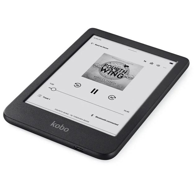 Kobo Clara BW 6" eReader With Original Kobo Basic SleepCover - Cobalt Blue