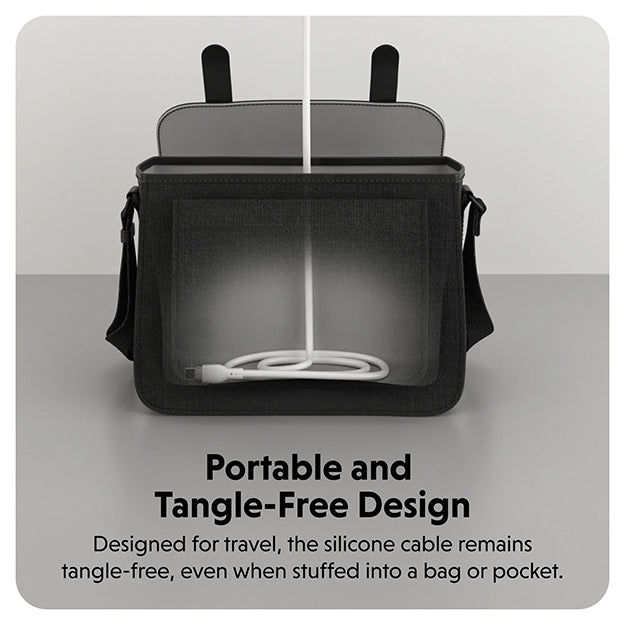 Hyper Juice USB-C And Lightning Hybrid Silicone Cable (1.5m/5ft)