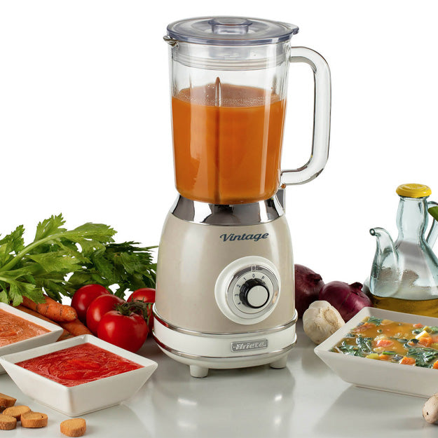 Ariete Vintage 1.5L Blender (4 Speeds & Pulse With Ice Crusher Function)