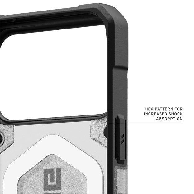 UAG Pathfinder Clear Magnetic For Apple iPhone 18 PRO / 17 PRO - Ice/Silver