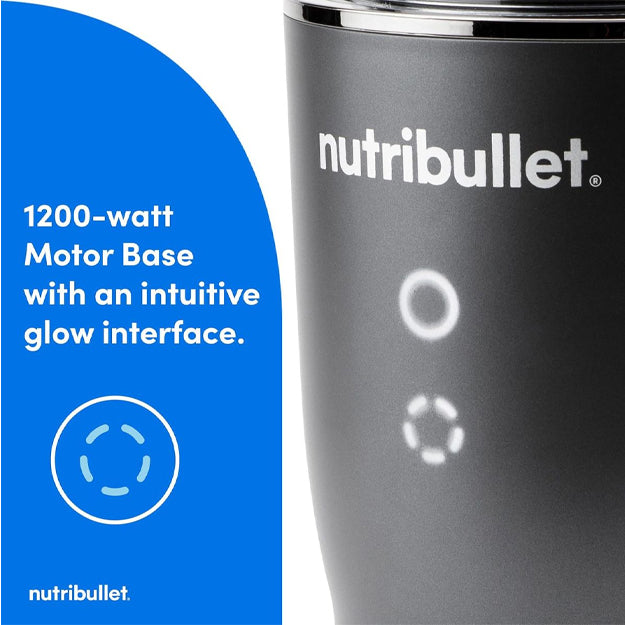 Nutribullet Ultra Plus+ 1200W 3-in-1 Compact Kitchen System - Black