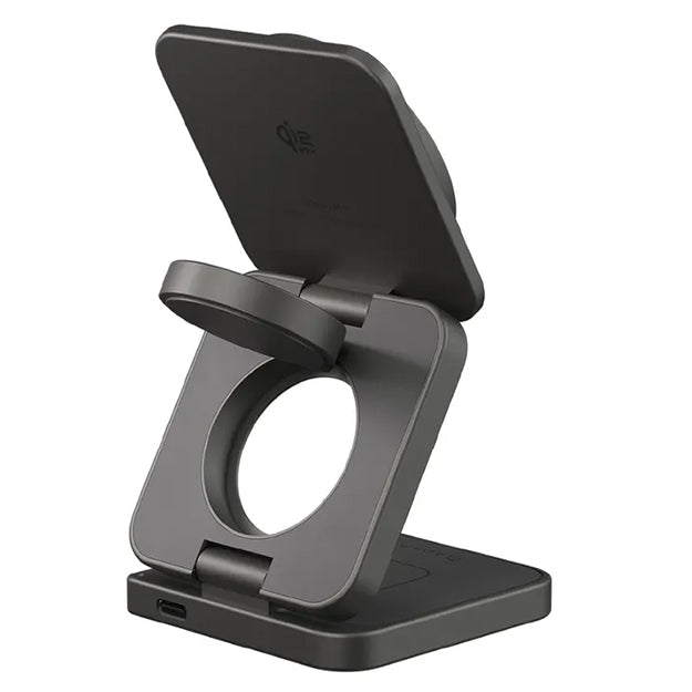 Adam Elements Mag 3 Ultra Qi2 3-in-1 Foldable Charging Station