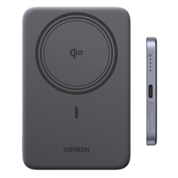 UGreen MagFlow Air 5000mAh Magnetic Wireless Fast Charging Power Bank