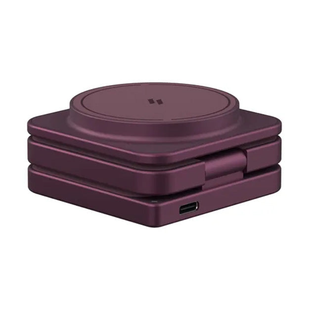 Adam Elements Mag 3 Ultra Qi2 3-in-1 Foldable Charging Station