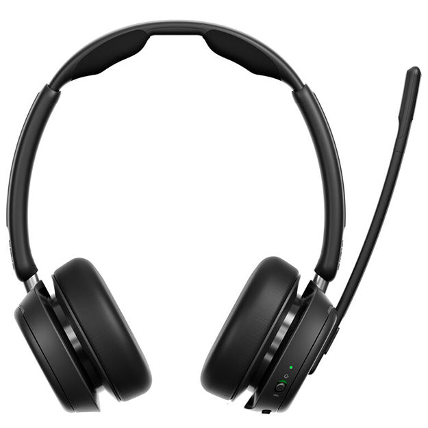 EPOS Impact 1060 Double-Sided UC Wireless On-Ear Headset With BrainAdapt Technology - Black