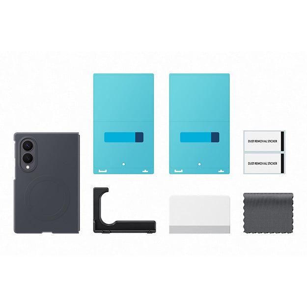 Samsung Silicone Magnet Case For Galaxy Z Fold8 - Black