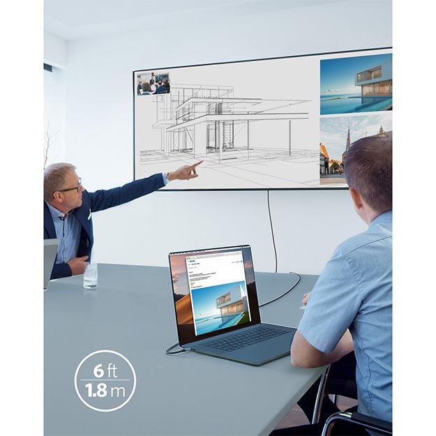 Anker 311 USB-C To HDMI 4K Nylon Cable 1.8M – Black