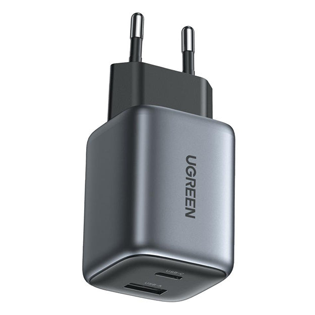 UGreen Nexode 35W Wall Charger + UGreen 60W Fast Charging USB-C Cable - Black