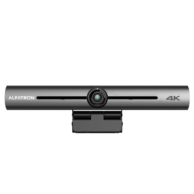 Alfatron HOLA 4K UHD ePTZ Auto Framing Video Conference Camera With Microphone - Black