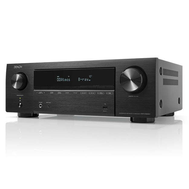 Denon AVR-X1800H - 7.2 Channel Network AV Receiver - Black