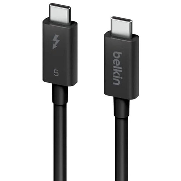 Belkin Thunderbolt 5 Type-C Male To Male 240 Watt 1m Cable - Black