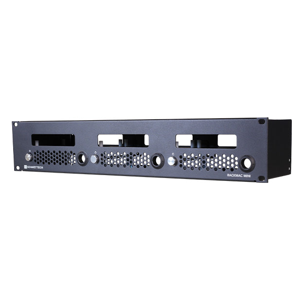 Sonnet RackMac mini (2024+) Rev B Rear 2U Enclosure Mounting Shelf Accessory - Black