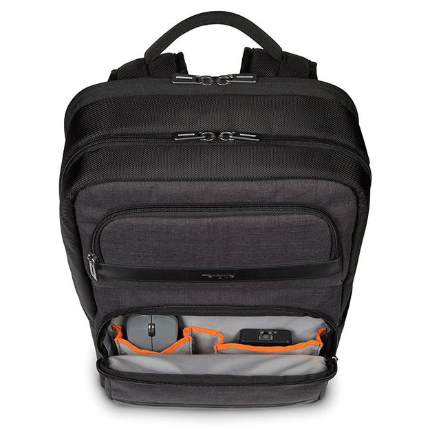 Targus CitySmart 15.6" Advanced Laptop Backpack - Black/Grey
