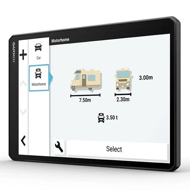 Garmin Camper 1095 10" Camper Sat Nav With Live Traffic - Black