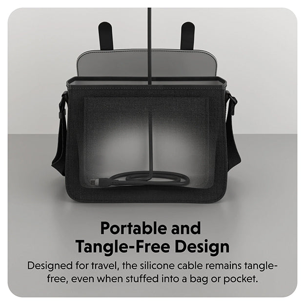 Hyper Juice USB-C And Lightning Hybrid Silicone Cable (1.5m/5ft)