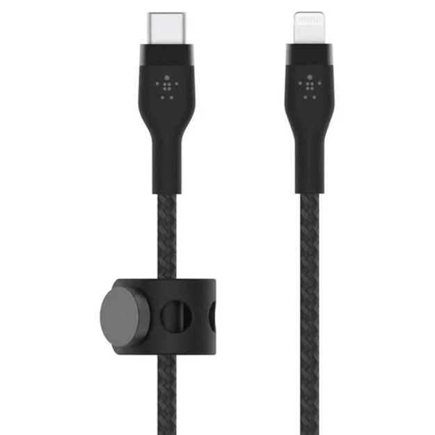 Belkin 2m BoostCharge Pro Flex USB-C To Lightning Cable - Black