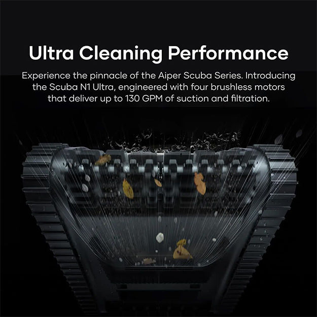 Aiper Scuba N1 Cordless Robotic Pool Cleaner - White