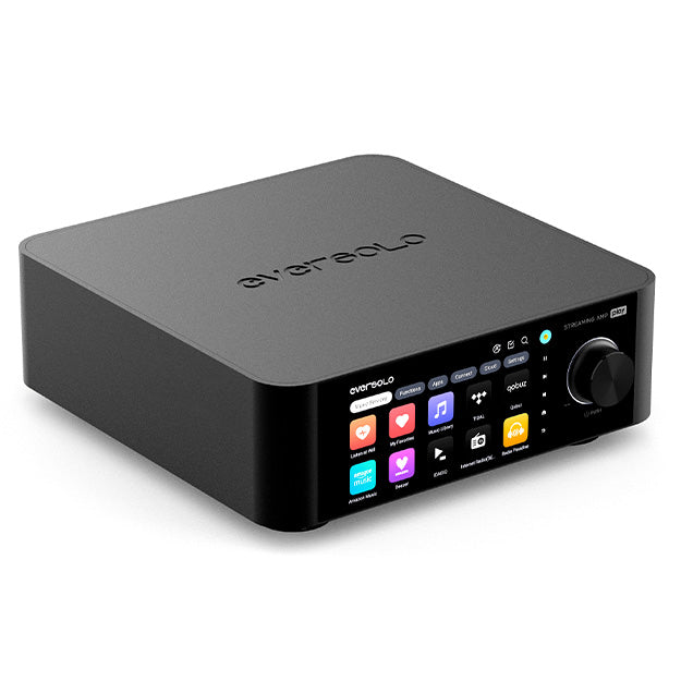Eversolo Play All-In-One Music Streamer With Amplifier - Black